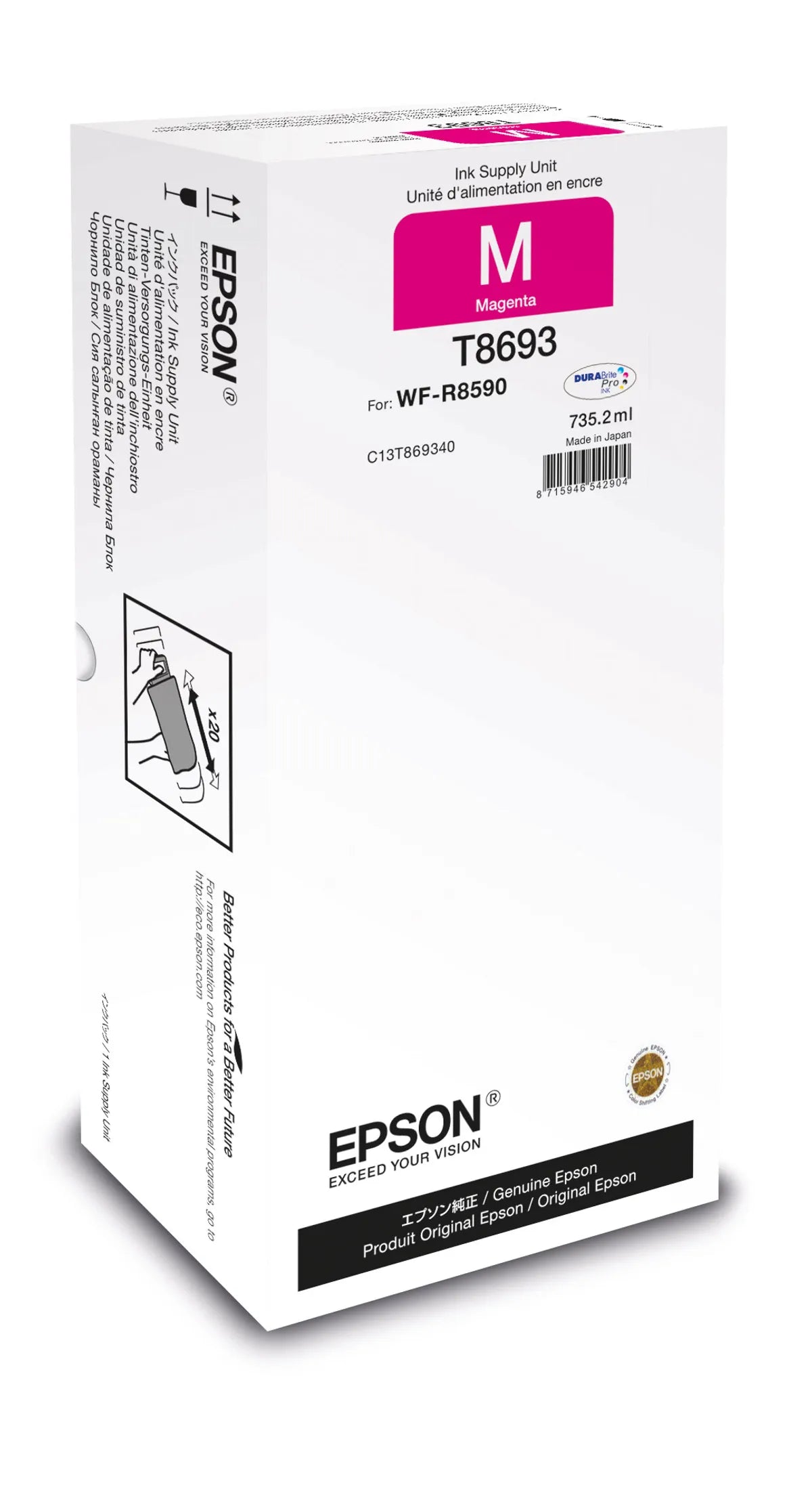 Epson T8693 / C13T869340 Tinte magenta