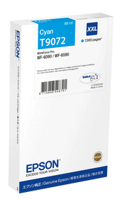 Epson T9072 / C13T907240 Tinte cyan