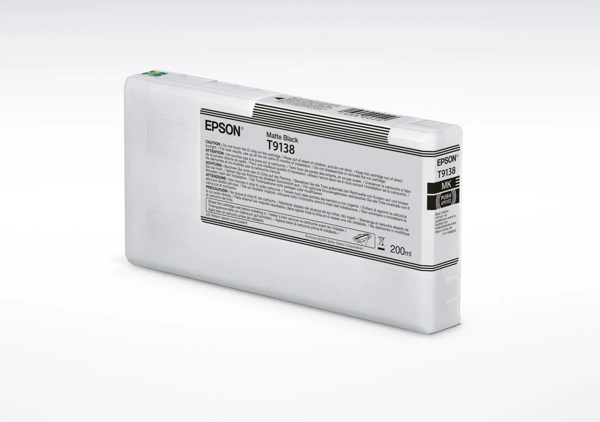 Epson T9138 / C13T913800 Tinte matt schwarz