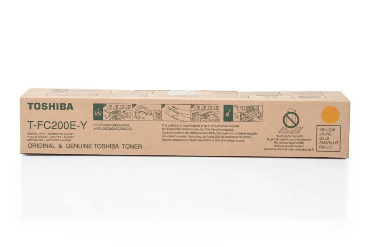 Toshiba T-FC200E-Y / 6AJ00000131 / 6AJ00000198 Toner gelb