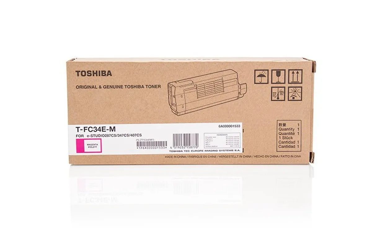 Toshiba T-FC34E-M / 6A000001533 / 6A000001769 Toner magenta