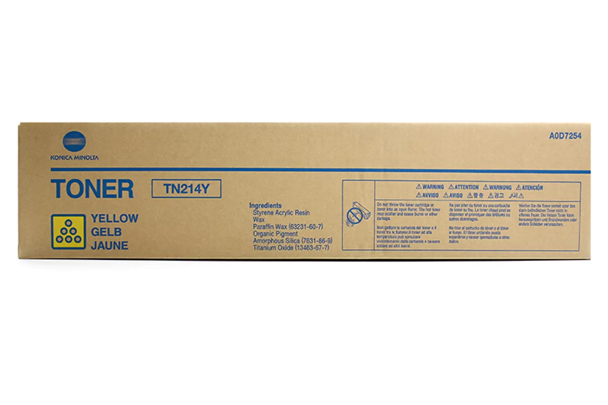 Konica Minolta TN-214 Y / A0D7254 Toner gelb