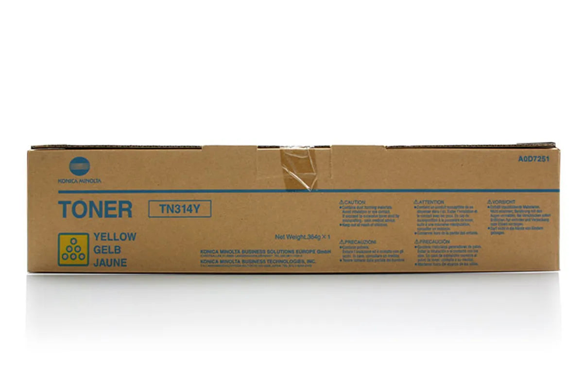 Konica Minolta TN-314 Y / A0D7251 Toner gelb