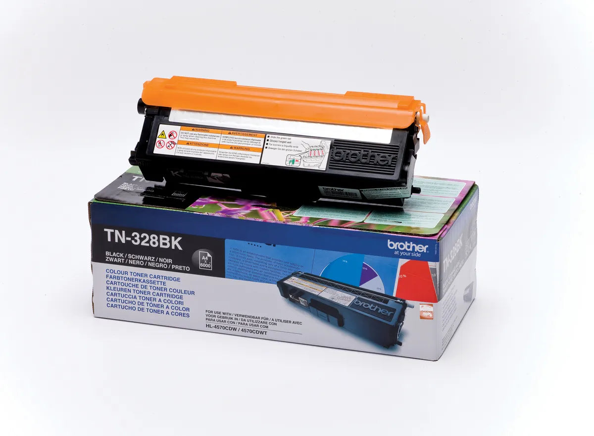 Brother TN-328BK Toner schwarz