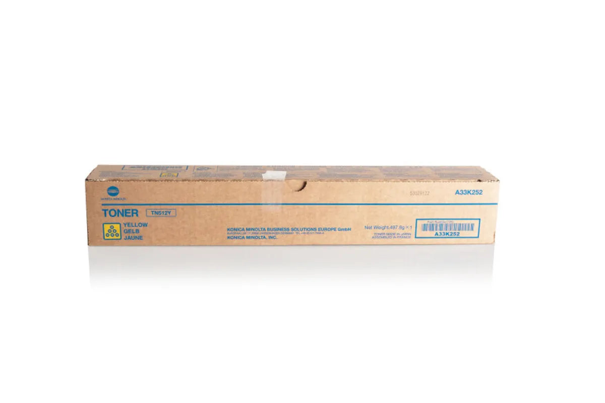 Konica Minolta TN-512 Y / A33K252 Toner gelb