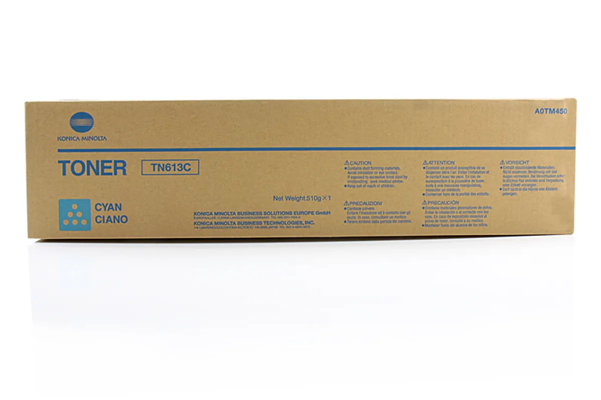 Konica Minolta TN-613 C / A0TM450 Toner cyan