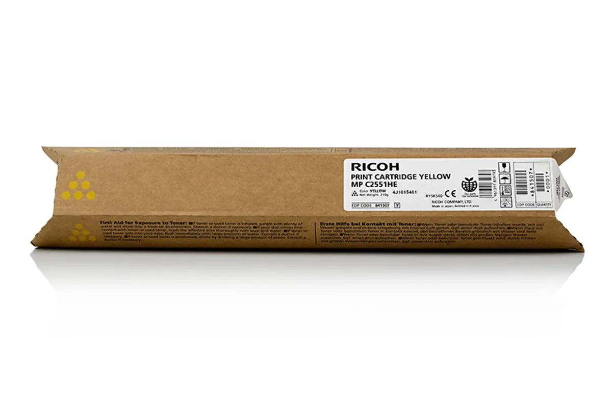 Ricoh TYPE MPC 2551 HE / 842062 / 841507 / 842466 Toner gelb