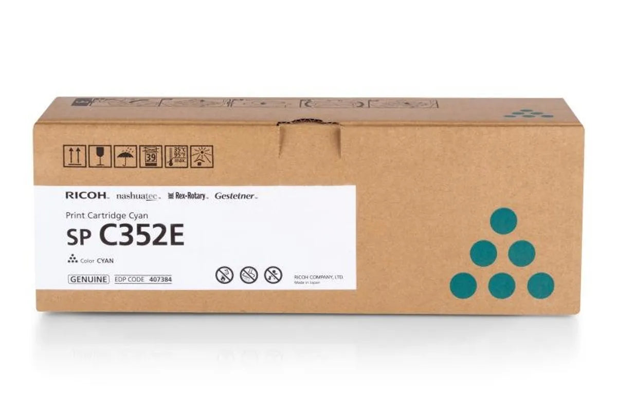 Ricoh TYPE SP 352 E / 407384 / 408216 Toner cyan