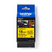 Brother TZE-FX641 Schriftband schwarz auf gelb (18mm x 8m)