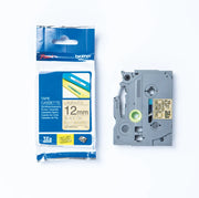 Brother TZE-MPGG31 Schriftband schwarz auf gold (12mm x 4m)