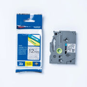 Brother TZE-MPSL31 Schriftband schwarz auf silber Spitze (12mm x 4m)