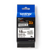 Brother TZE-S241 Schriftband schwarz auf weiß (18mm x 8m, extra stark klebend)