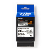 Brother TZE-S261 Schriftband schwarz auf weiß (36mm x 8m, extra stark klebend)