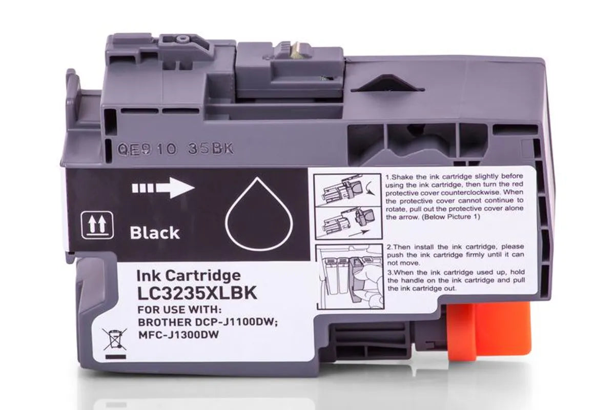 Kompatibel zu Brother LC-3233BK / LC-3235BK Tinte schwarz