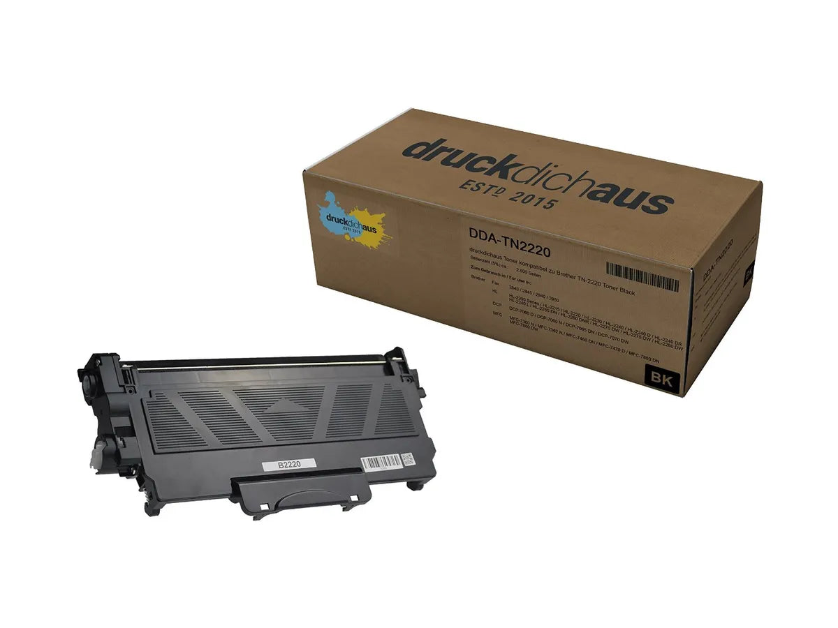 Kompatibel zu Brother TN-2010 / TN-2210 / TN-2220 Toner schwarz