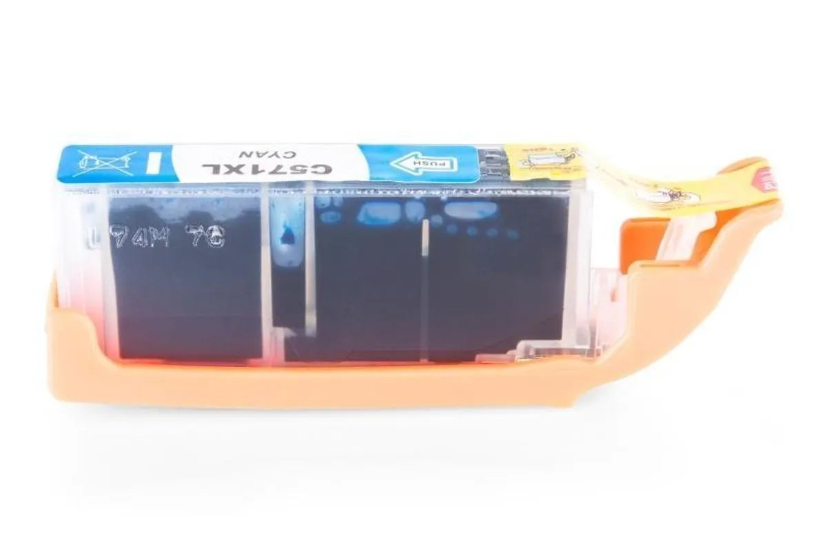 Kompatibel zu Canon CLI-571C / 0332C001 Tinte cyan