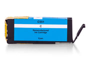 Kompatibel zu Canon CLI-551C / 6444B001 Tinte cyan