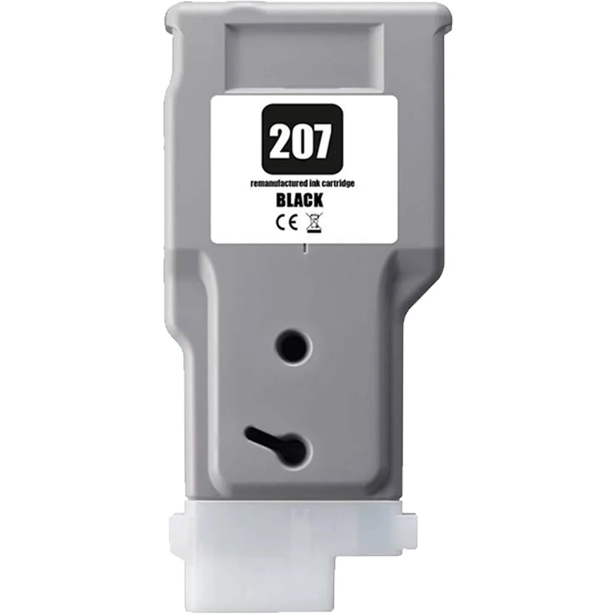 Kompatibel zu Canon PFI-207BK / 8789B001 Tinte schwarz