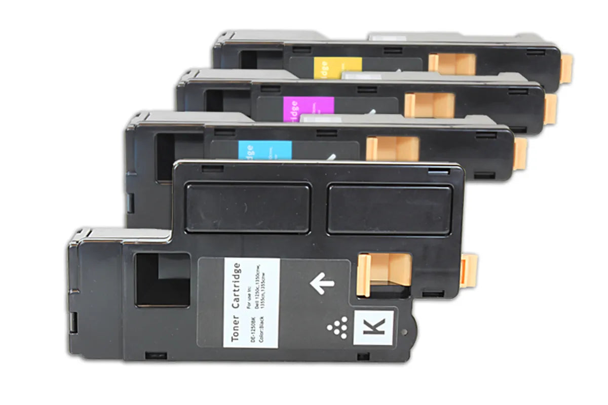 Kompatibel zu Dell 1250 / 593-11140 - 593-11143 Toner schwarz, cyan, magenta, gelb