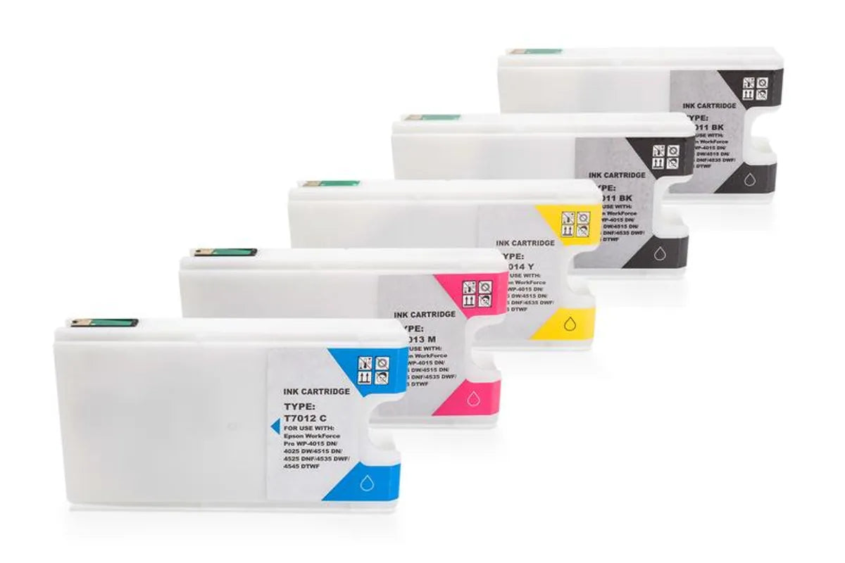 Kompatibel zu Epson T7021 - T7024 Tinte schwarz, cyan, magenta, gelb