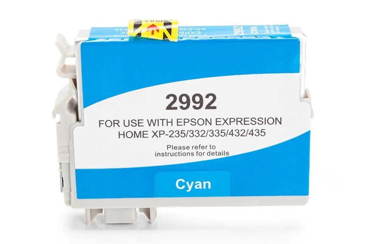 Kompatibel zu Epson 29 / 29XL / T2982 / T2992 / C13T29824010 / C13T29924010 Tinte cyan