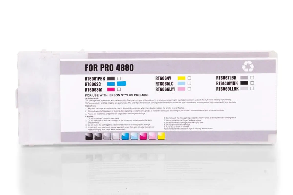 Kompatibel zu Epson T6062 / C13T606200 Tinte cyan